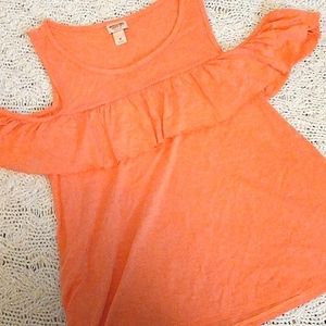 Mossimo Supply Co Cold Shoulder Top, Medium